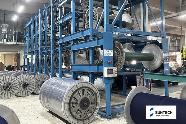 节省空间的解决方案：如何在原来一半的面积内储存200多根经轴？