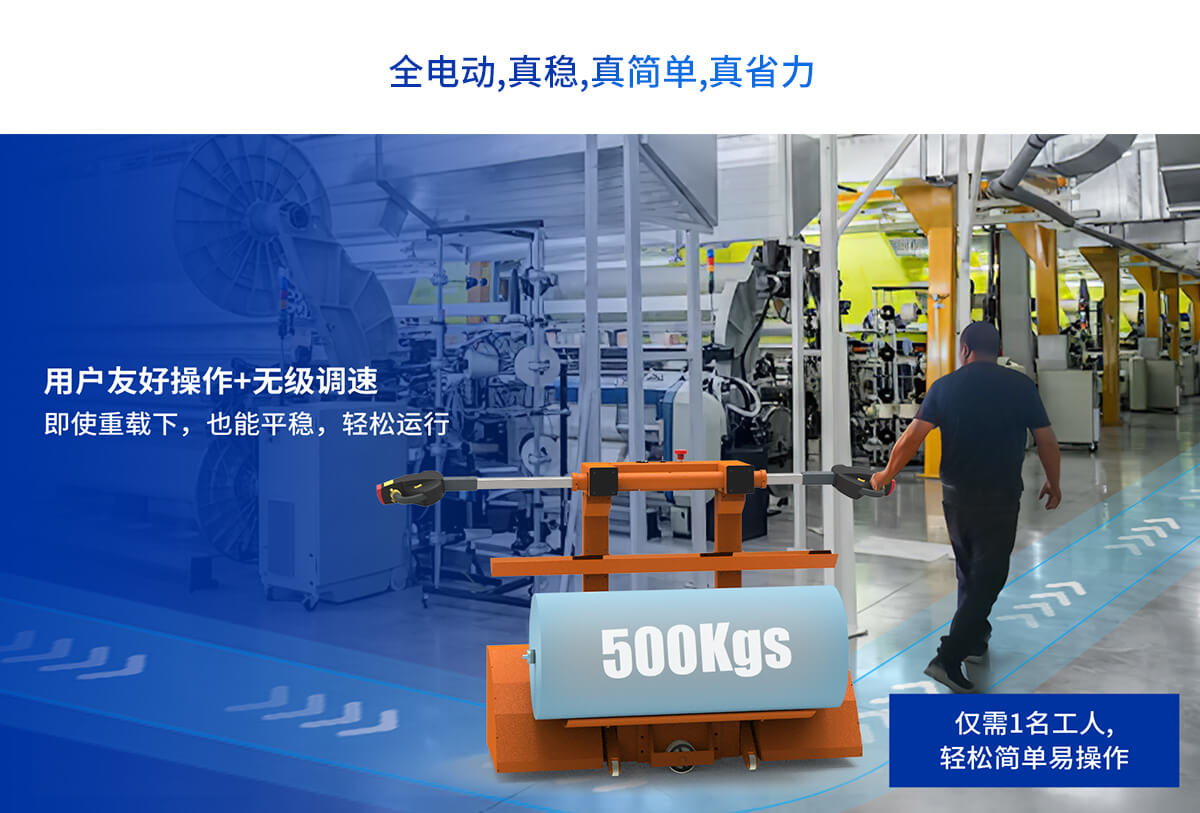 电动落布车可载重500kgs